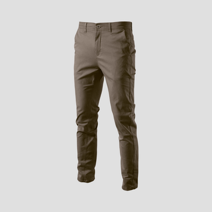Roventis | Men’s Slim-Fit Chino Trousers