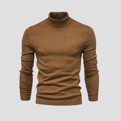Harlowe | Men’s Slim-Fit Turtleneck Knitted Jumper