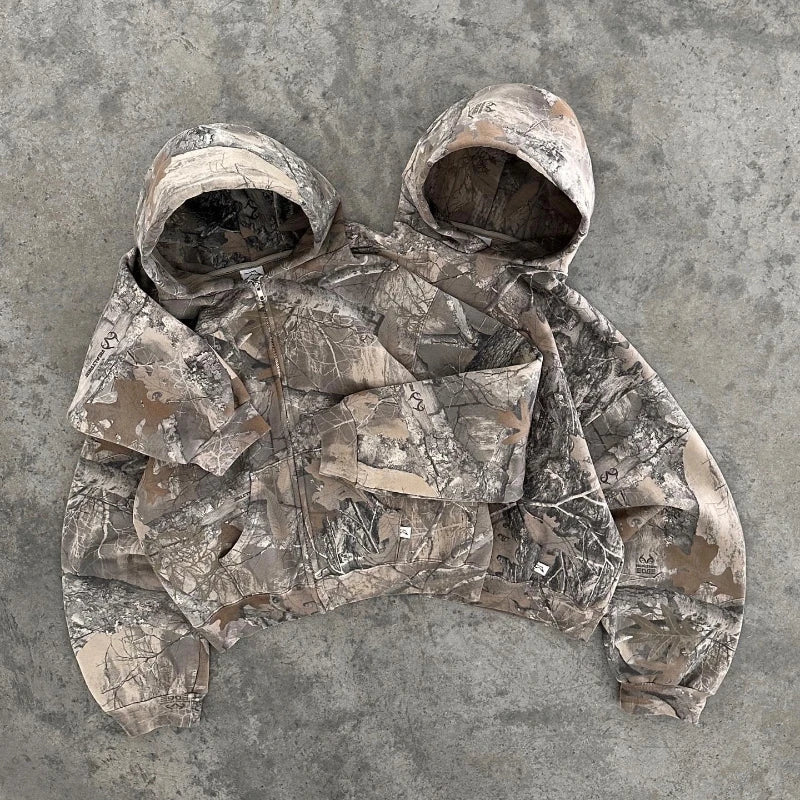 Zephyr | Unisex Camo Hoodie