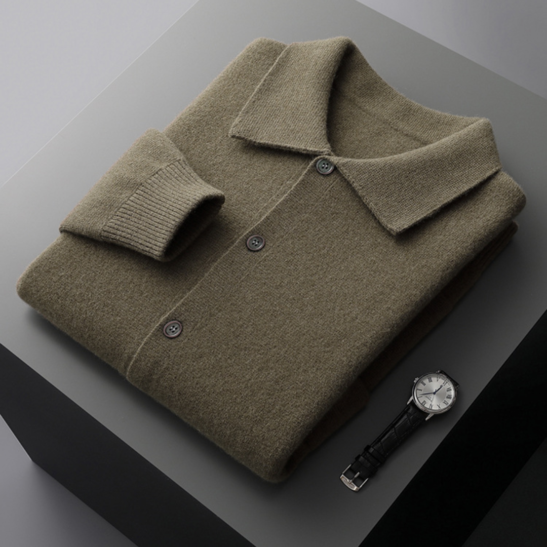 Ruvianne | Women’s Pure Cashmere Knit Cardigan