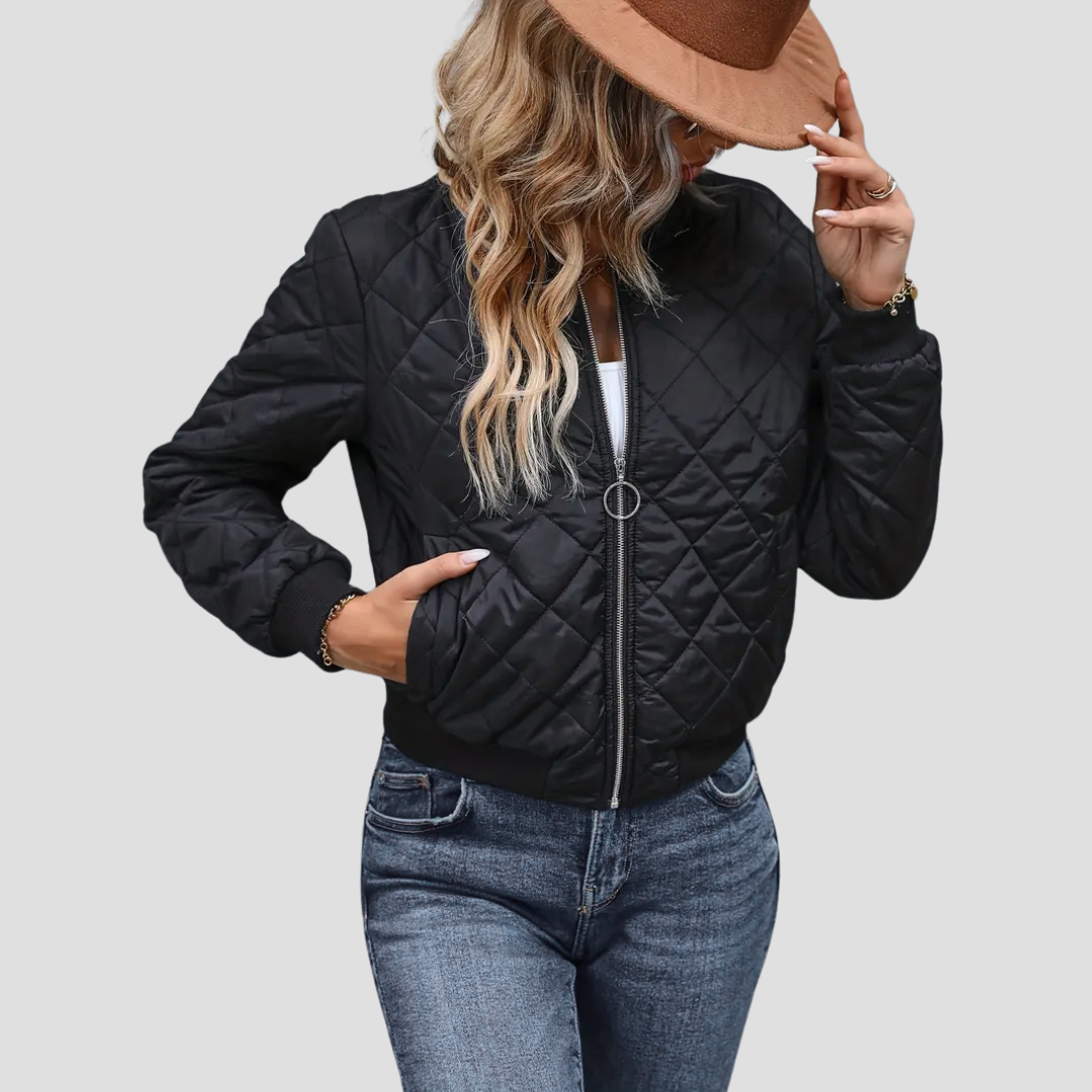 Calverton | Women’s Quilted Bomber Jacket