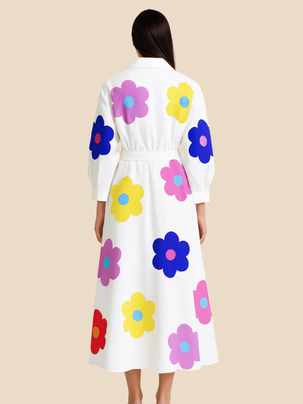 Karina | Women’s Collared Shirt Dress