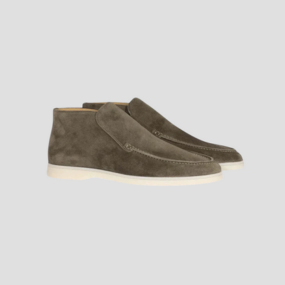 Calverne | Men’s Suede Ankle Loafers