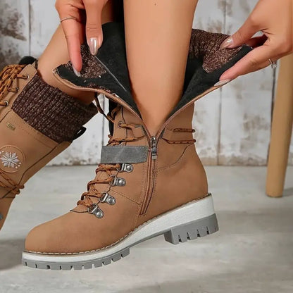 Cambria | Women’s Winter Lace-Up Boots