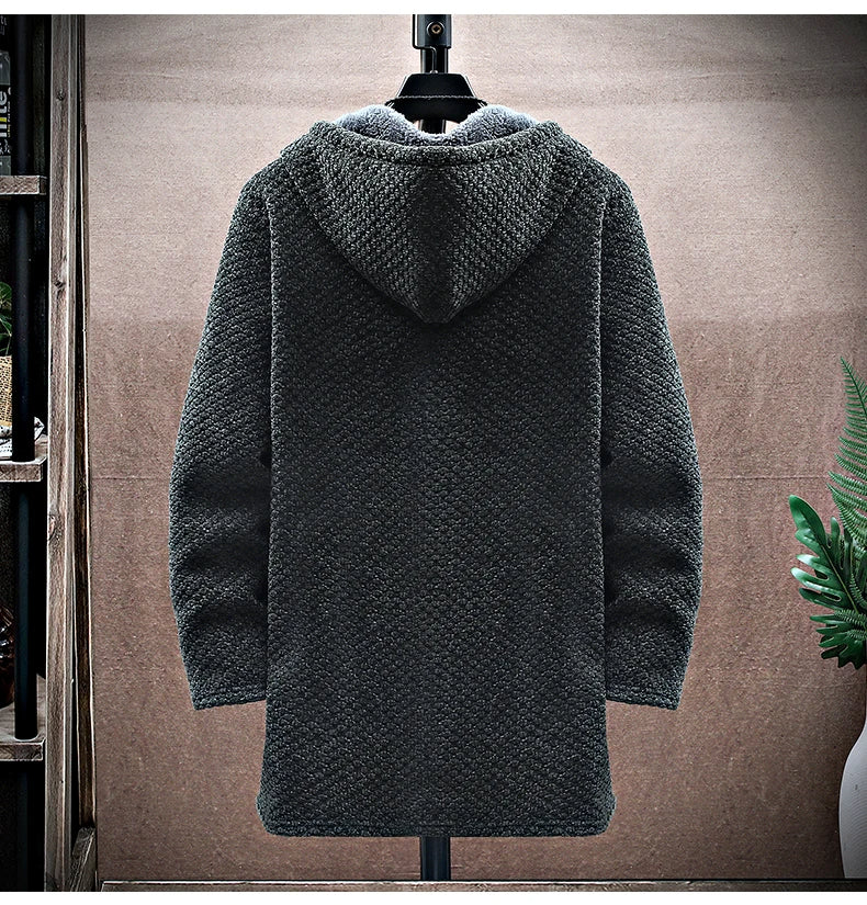 Montrel | Wool-Cashmere Fleece-Lined Hoodie
