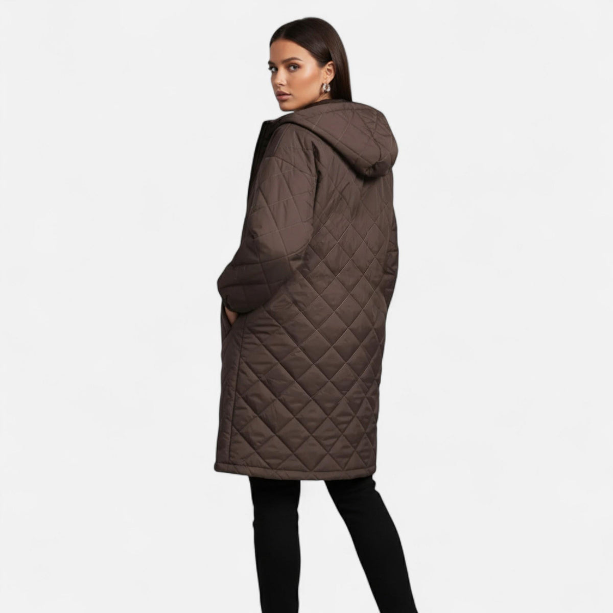 Rheona | Women’s Quilted Hooded Jacket