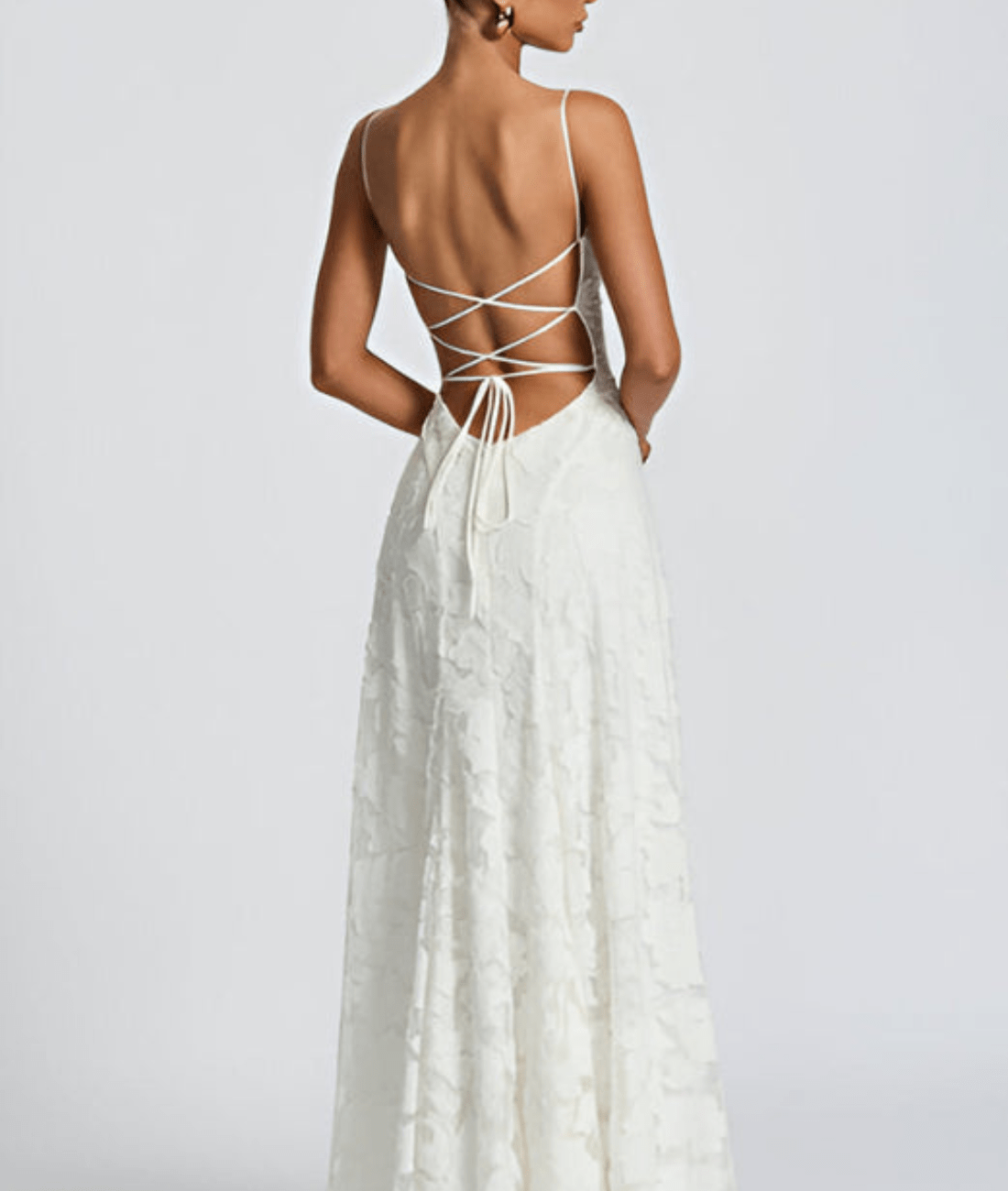 Elina | Floral Pattern Sleeveless Maxi Dress