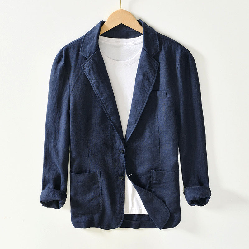 Waylon | Men’s Tuscan Linen Blazer