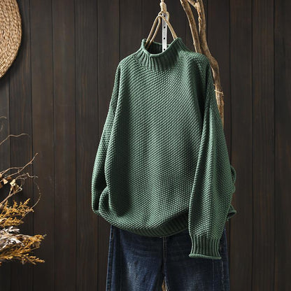 Elise | Oversized Waffle Knit Sweater