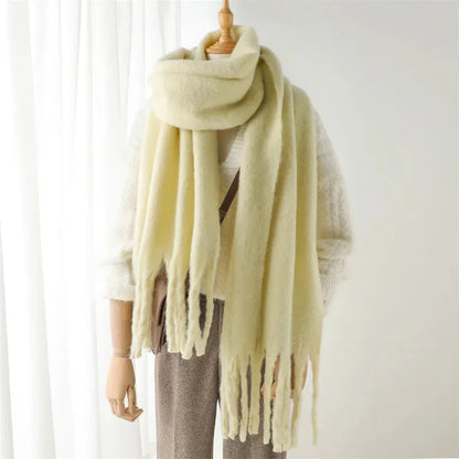Claudine | Luxe Fringed Wrap Scarf
