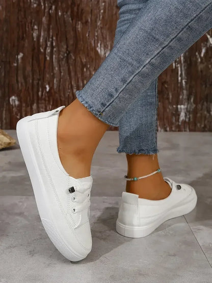 Adalyn | Women’s Lace-Up Flat Sneakers