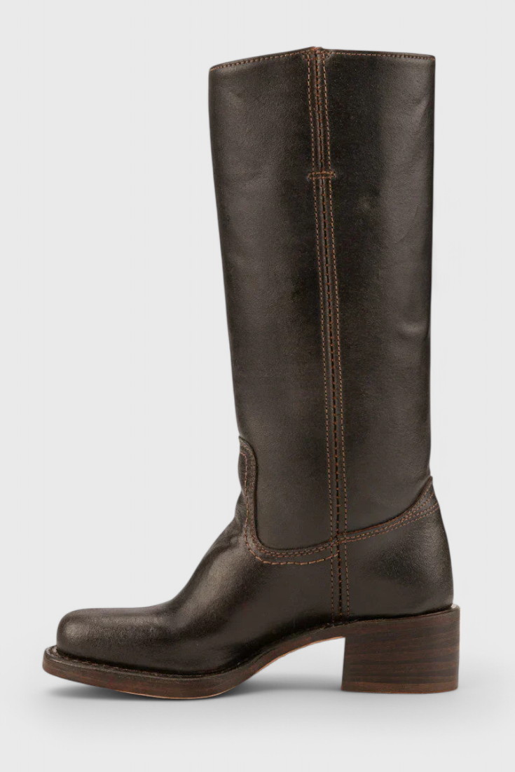 Saylor | Women’s Knee High Stacked Heel Boots