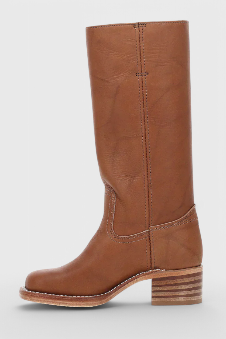Saylor | Women’s Knee High Stacked Heel Boots