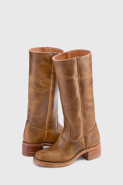 Saylor | Women’s Knee High Stacked Heel Boots