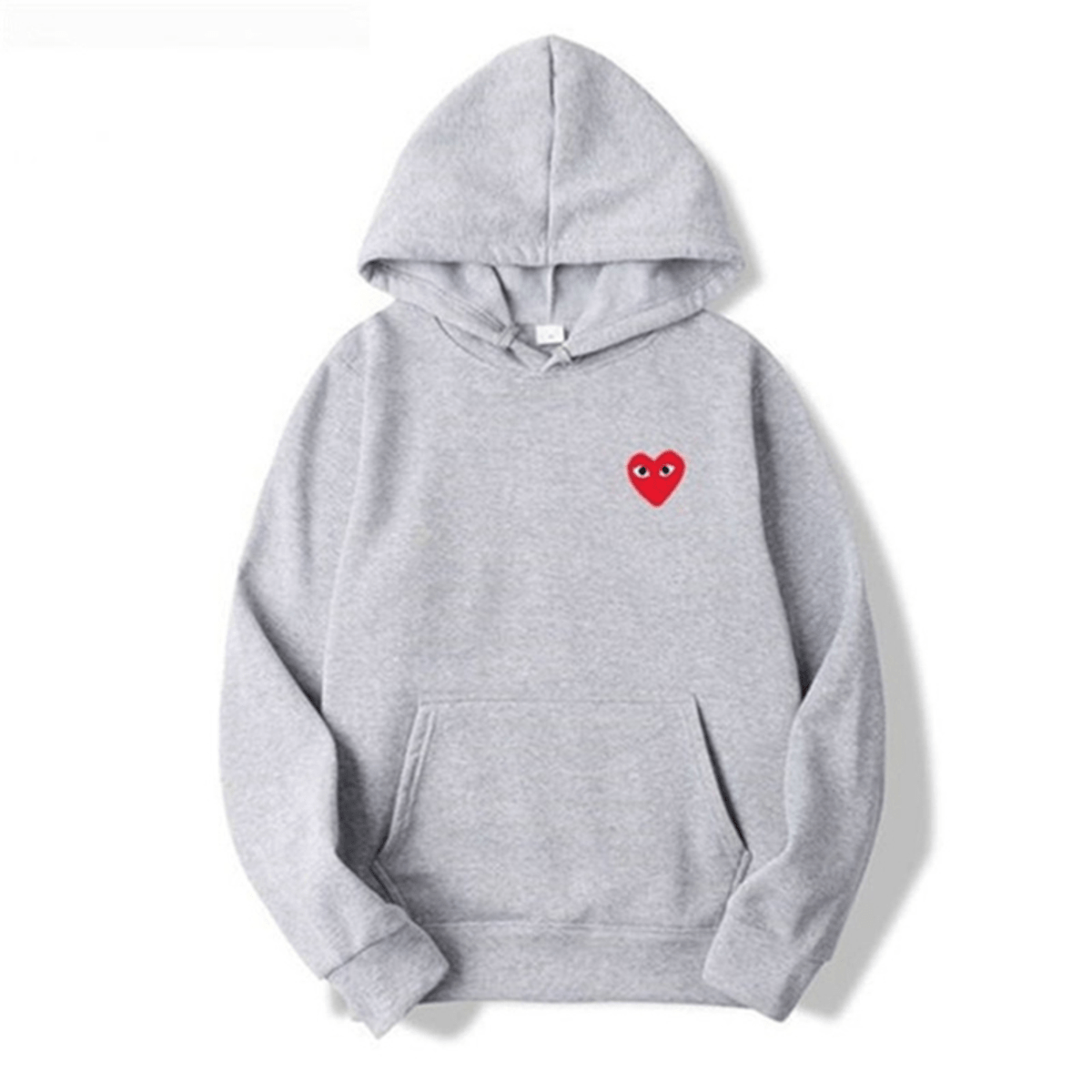Amora | Unisex Cotton Heart-Logo Hoodie