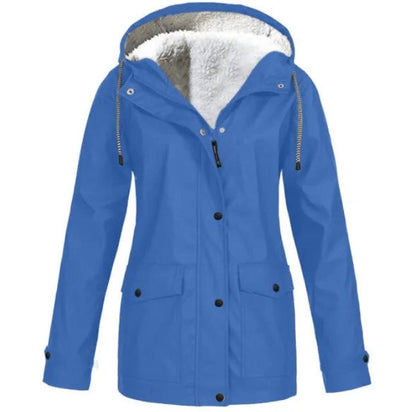 Arden | Waterproof Hooded Fleece-Lined Jacket