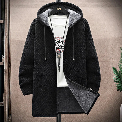 Montrel | Wool-Cashmere Fleece-Lined Hoodie