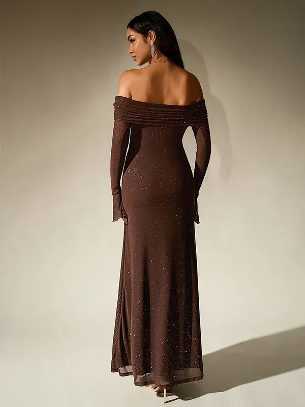 Evoria | Women’s Off-Shoulder Evening Gown