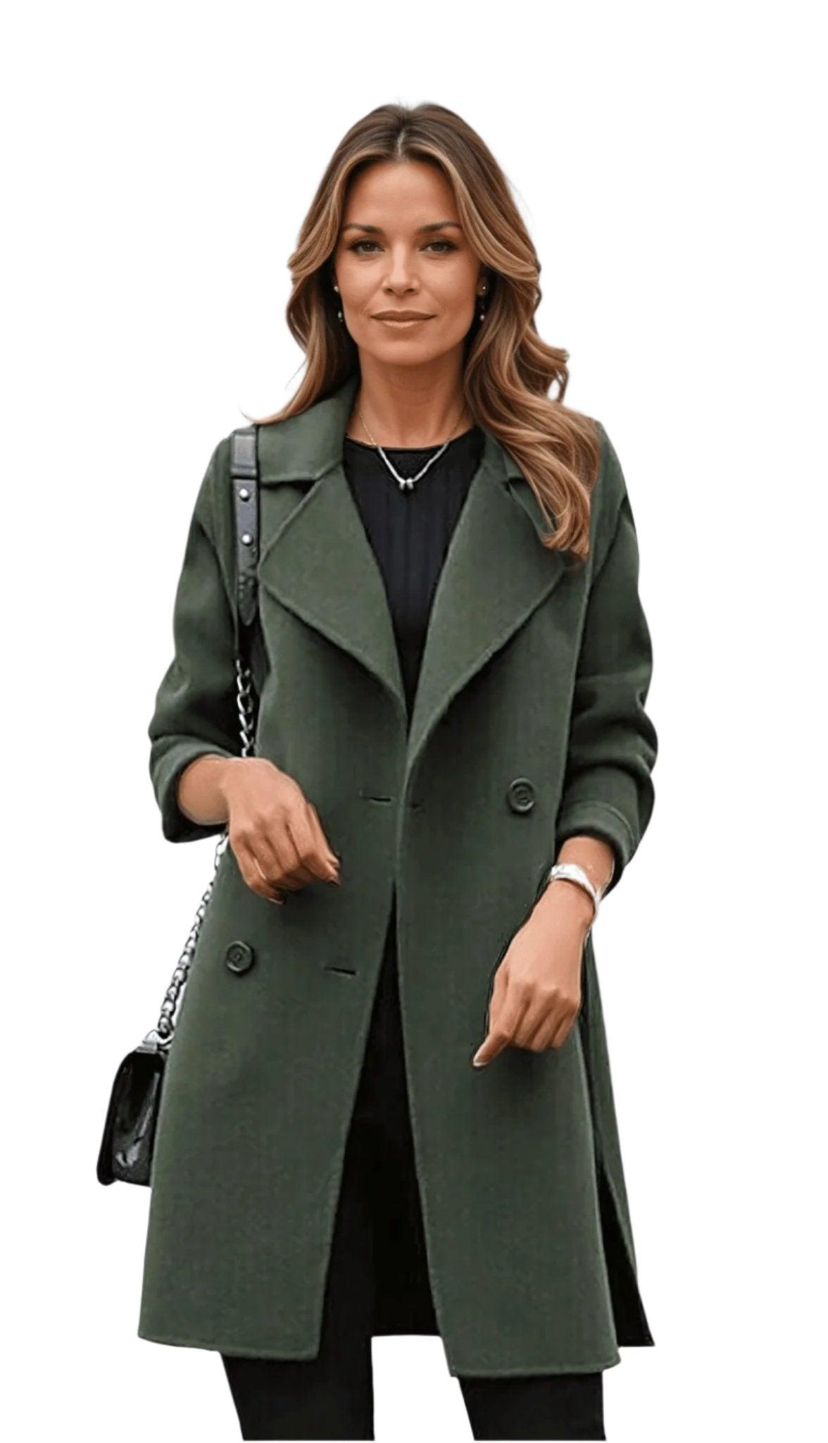 Kailani | Women’s Classic Double-Breasted Trench Coat