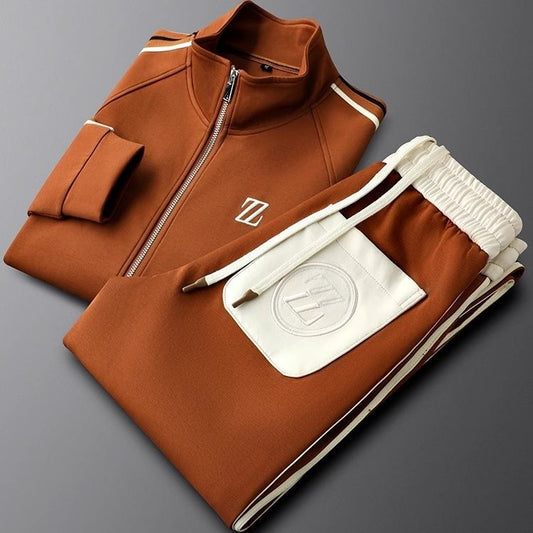 Tucker | Men’s Premium Lycra 2-Piece Tracksuit Set